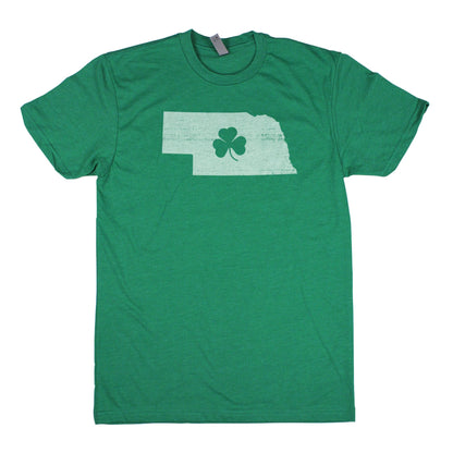 Shamrock Men's Unisex T-Shirt - Nebraska