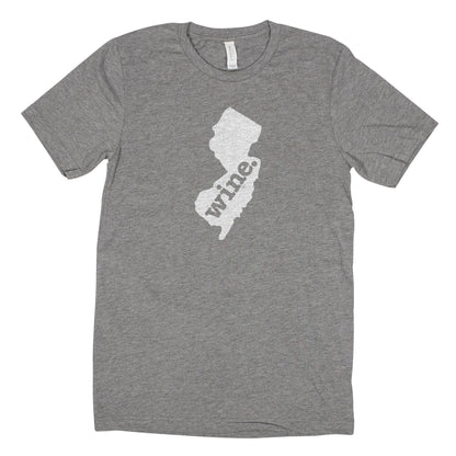 wine. Men's Unisex T-Shirt - New Jersey