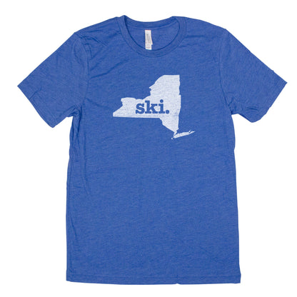 ski. Men's Unisex T-Shirt - New York