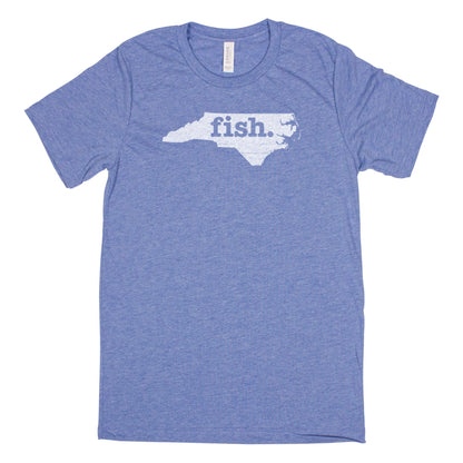 fish. Men's Unisex T-Shirt - North Carolina