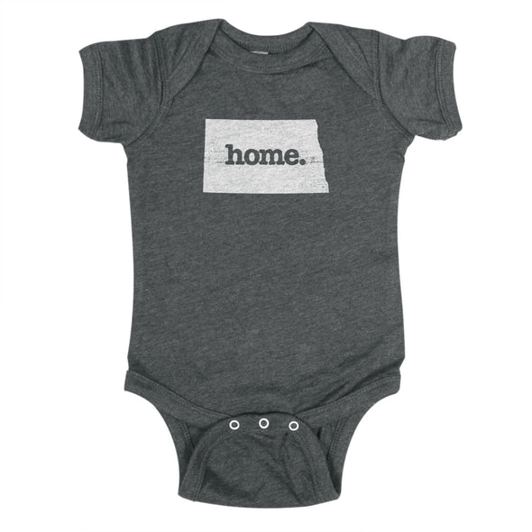 home. Baby Bodysuit - North Dakota