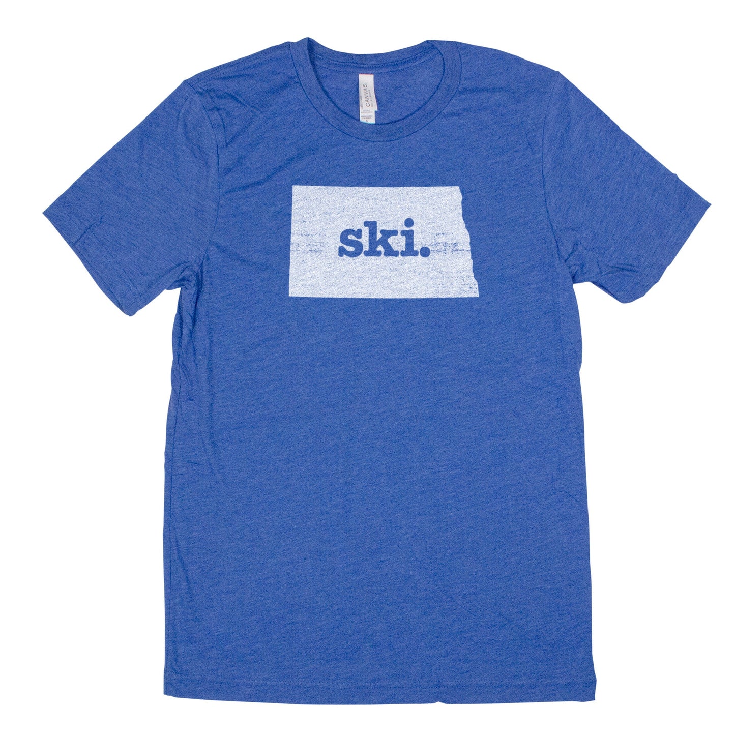 ski. Men's Unisex T-Shirt - North Dakota