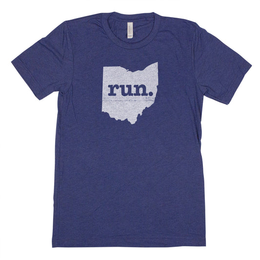 run. Men's Unisex T-Shirt - Ohio