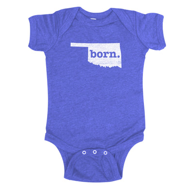 born. Baby Bodysuit - Oklahoma