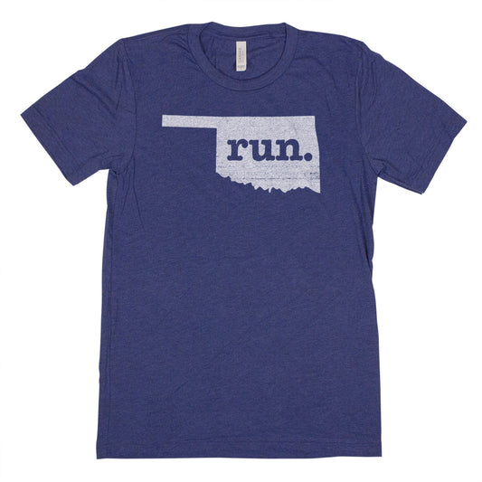 run. Men's Unisex T-Shirt - Oklahoma