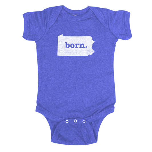 born. Baby Bodysuit - Pennsylvania