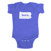 born. Baby Bodysuit - Pennsylvania