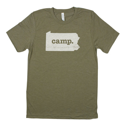 camp. Men's Unisex T-Shirt - Pennsylvania