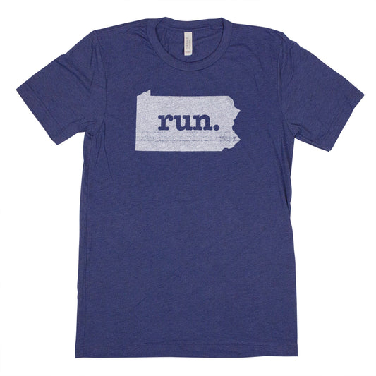 run. Men's Unisex T-Shirt - Pennsylvania