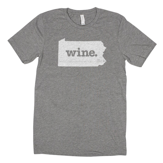 wine. Men's Unisex T-Shirt - Pennsylvania