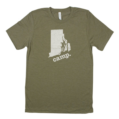 camp. Men's Unisex T-Shirt - Rhode Island