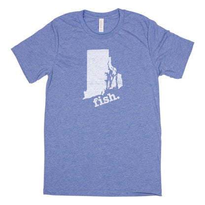 fish. Men's Unisex T-Shirt - Rhode Island