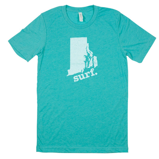 surf. Men's Unisex T-Shirt - Rhode Island
