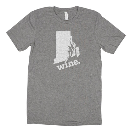 wine. Men's Unisex T-Shirt - Rhode Island