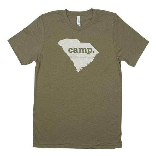 camp. Men's Unisex T-Shirt - South Carolina