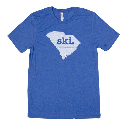 ski. Men's Unisex T-Shirt - South Carolina