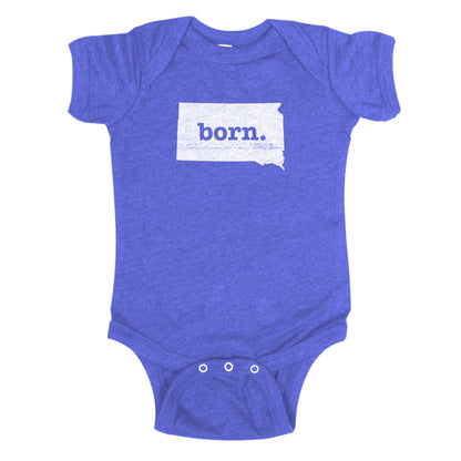 born. Baby Bodysuit - South Dakota