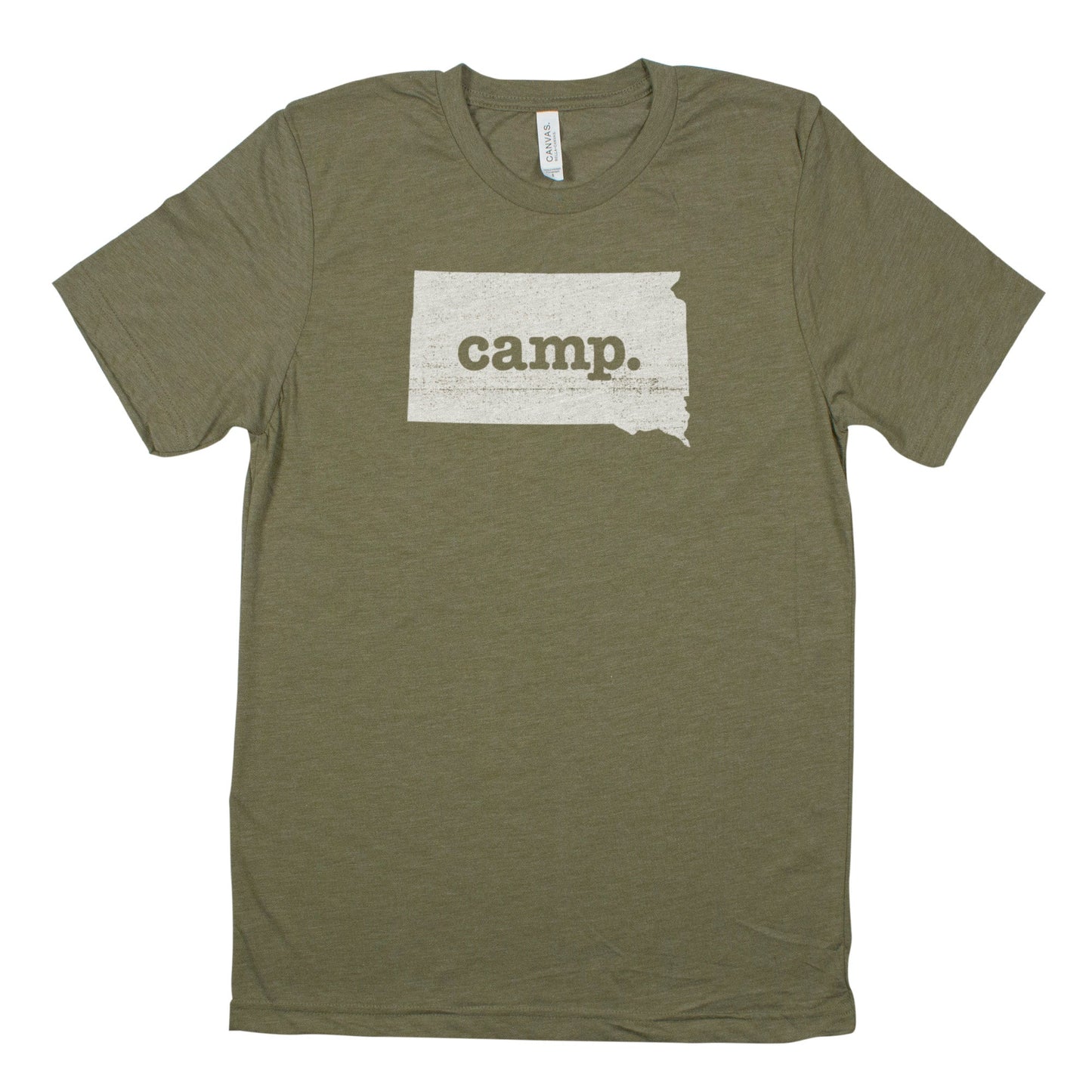 camp. Men's Unisex T-Shirt - South Dakota
