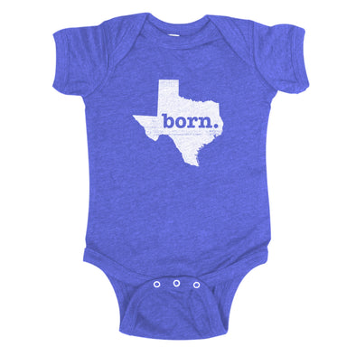born. Baby Bodysuit - Texas