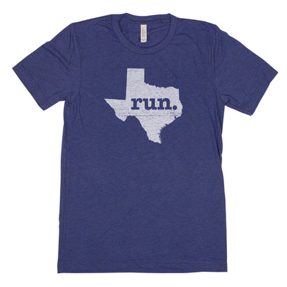 run. Men's Unisex T-Shirt - Texas