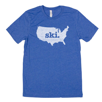 ski. Men's Unisex T-Shirt - US