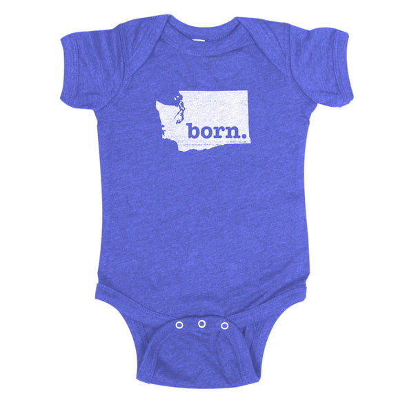 born. Baby Bodysuit - Washington