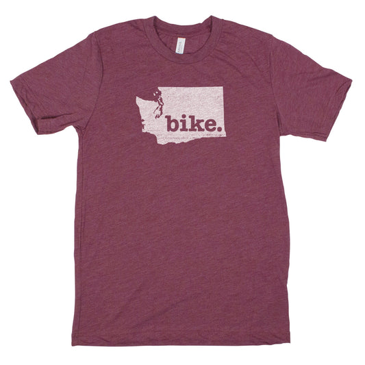 bike. Men's Unisex T-Shirt - Washington