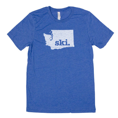 ski. Men's Unisex T-Shirt - Washington