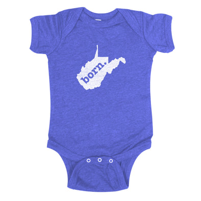 born. Baby Bodysuit - West Virginia