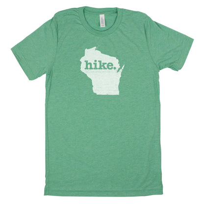 hike. Men's Unisex T-Shirt - Wisconsin