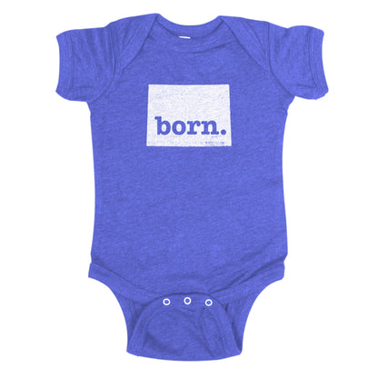 born. Baby Bodysuit - Wyoming