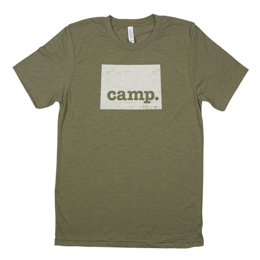 camp. Men's Unisex T-Shirt - Wyoming