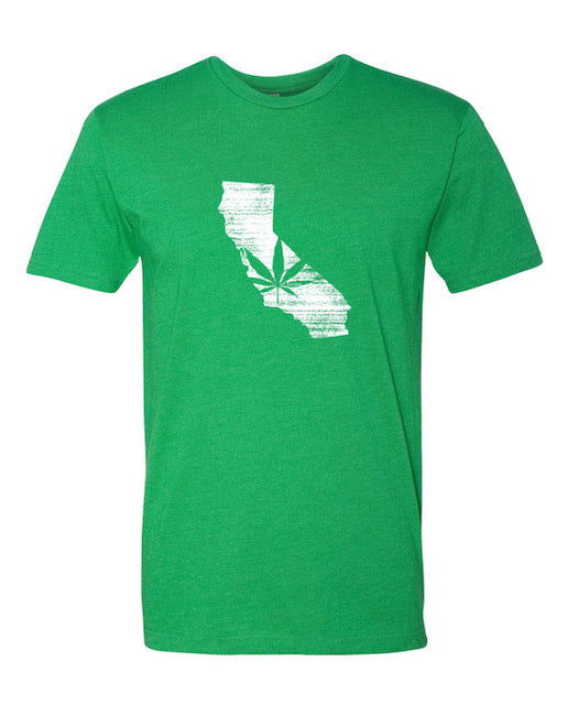 cannabis. Men’s Unisex T-Shirt - California