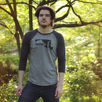 home. Men's Unisex Raglan - Nevada